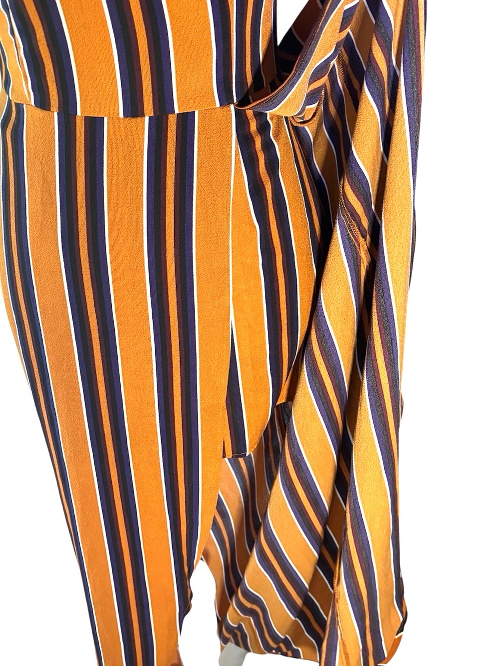 Windsor Women’s Mustard Striped Romper with Maxi Skirt | Boho Vacation Romper - Picture 10 of 16